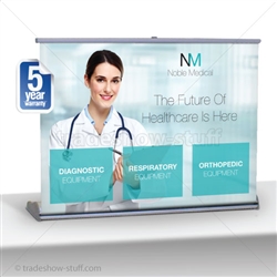 Impact 40 Retractable Table Top Banner Stand