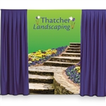 Pipe and Drape Custom Backdrop Banners