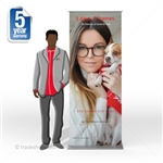 Sabre 34" Retractable Banner Display