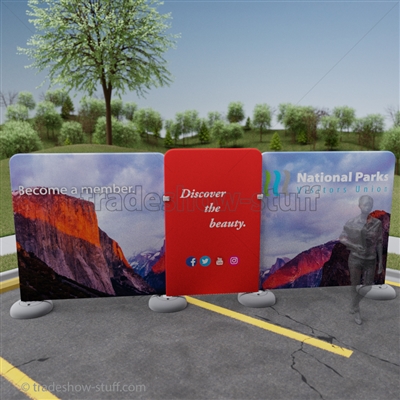 Impact! Yosemite 20ft Fabric Outdoor Display