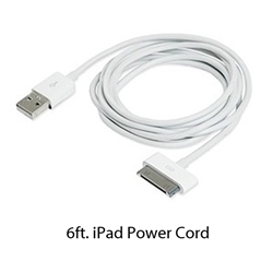 6' USB Power Cord for iPads