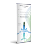 Retractable Banner Display w/ Professional Design - Av2