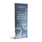 Retractable Banner Display w/ Professional Design - Dent4