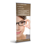 Retractable Banner Display w/ Professional Design - MedOpt1