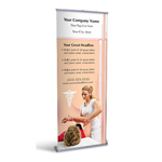 Retractable Banner Display w/ Professional Design - MedPT1