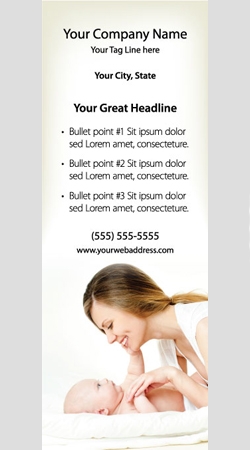 Retractable Banner Display w/ Professional Design - MedPed1