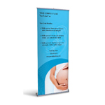 Retractable Banner Display w/ Professional Design - MedPed3