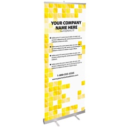 Banner Design - Yellow Tile