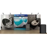 20ft Orca WaveLine Fabric Trade Show Display