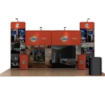 20ft Reef WaveLine Fabric Trade Show Display