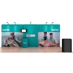 20ft Tarpon WaveLine Fabric Trade Show Display