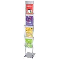 Clear View Literature Stand