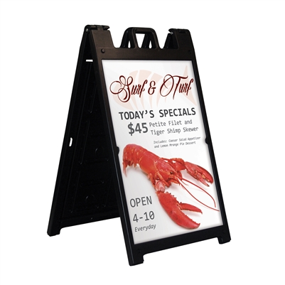 Deluxe Sidewalk A-Frame Sign