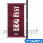 30in Single-Span Street Pole Banner