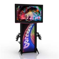 Hybrid Trade Show Monitor Kiosk Display