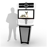 Hybrid Trade Show Monitor Kiosk Display