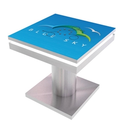 Rental Mobile Device Charging Station Square Table