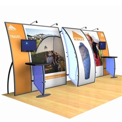 Magellan Hybrid Trade Show Exhibit 10' x 20'