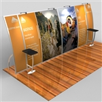 Magellan Miracle Hybrid Trade Show Exhibit 10' x 20'