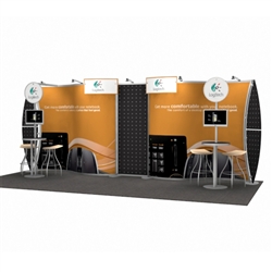 Magellan MOR Hybrid Trade Show Exhibit 10' x 20'