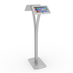 Double Surface Tablet Kiosk Stand for Trade Shows