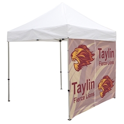 8' Showstopper Full Wall Event Tent Zipper Entry