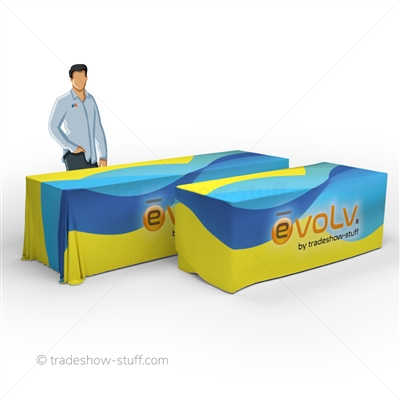 evoLv. Wrinkle-release Convertible Custom Table Throw (Full Design)