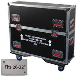 26" - 32" LCD/Plasma Road Case -  Flat Panel Monitor Gator Case