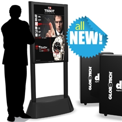 42" HD LED dBs digital Banner stand