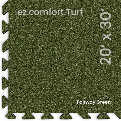 ez.comfort Turf Anti-fatigue Interlocking Tile Flooring