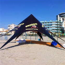 Custom Event Star Tent 30 x 30 Canopy