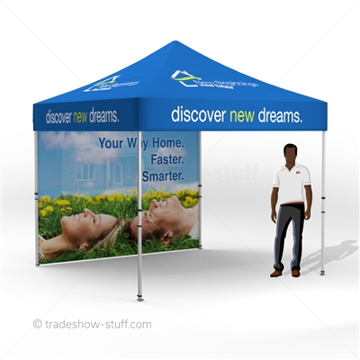 Custom Event Tent with Printed Wall package