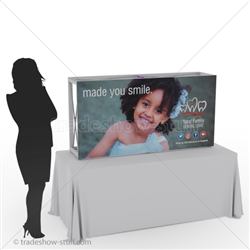 Captivate 5ft Mini Table Top PopUp Display