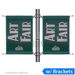 24in Double-Span Street Pole Banner