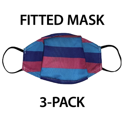 Designer Printed, Fitted Face Mask