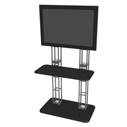 Trade Show Truss Kiosk Large Monitor Display