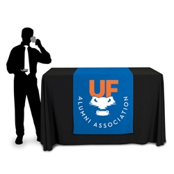 36" Wide Demonstration Height Table Runner with Logo