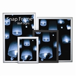 Snap Frame Slim Poster Wall Sign; 8.5" x 11"