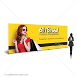 20ft SEG Frame Fabric Backwall Banner Display