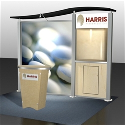 Harris Hybrid Trade Show Rental Display