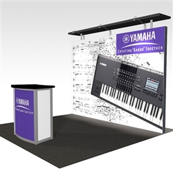 Yamaha Hybrid Trade Show Rental Display