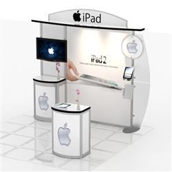 iPad Hybrid Trade Show Rental Display