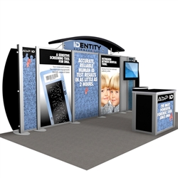 IDentity Hybrid Trade Show Rental Display