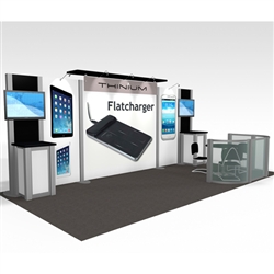 Thinium Hybrid Trade Show Rental Display