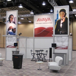 Avaya Hybrid Trade Show Rental Display