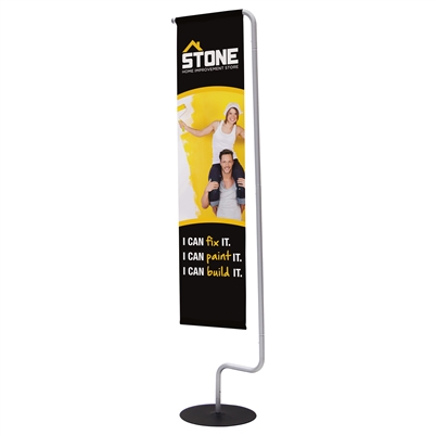 Indoor Hanging Banner Flag Display