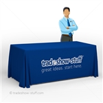 3-sided Table Drapes for Trade Shows