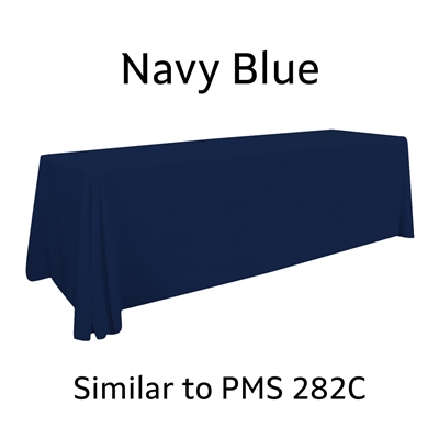 8ft 3-sided Blank Table Throw