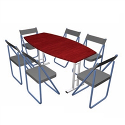 Pack Stuff Conference Kit 6 Portable Table & Chairs