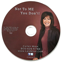 Not To ME You Don't! - Cathy Mink (CD)